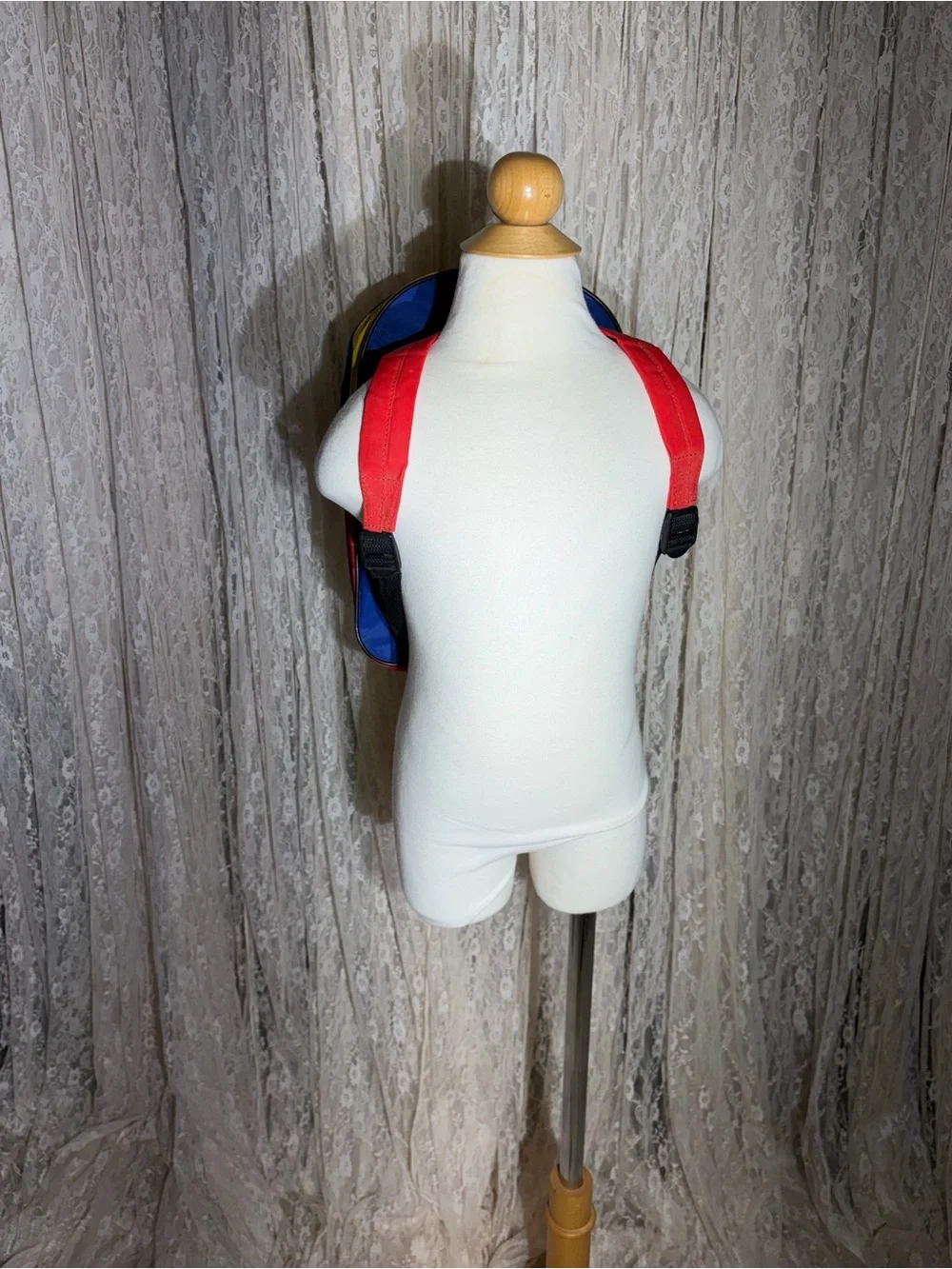 Dr. Seuss Yellow Blue Red Kids Backpack with Cat in the Hat